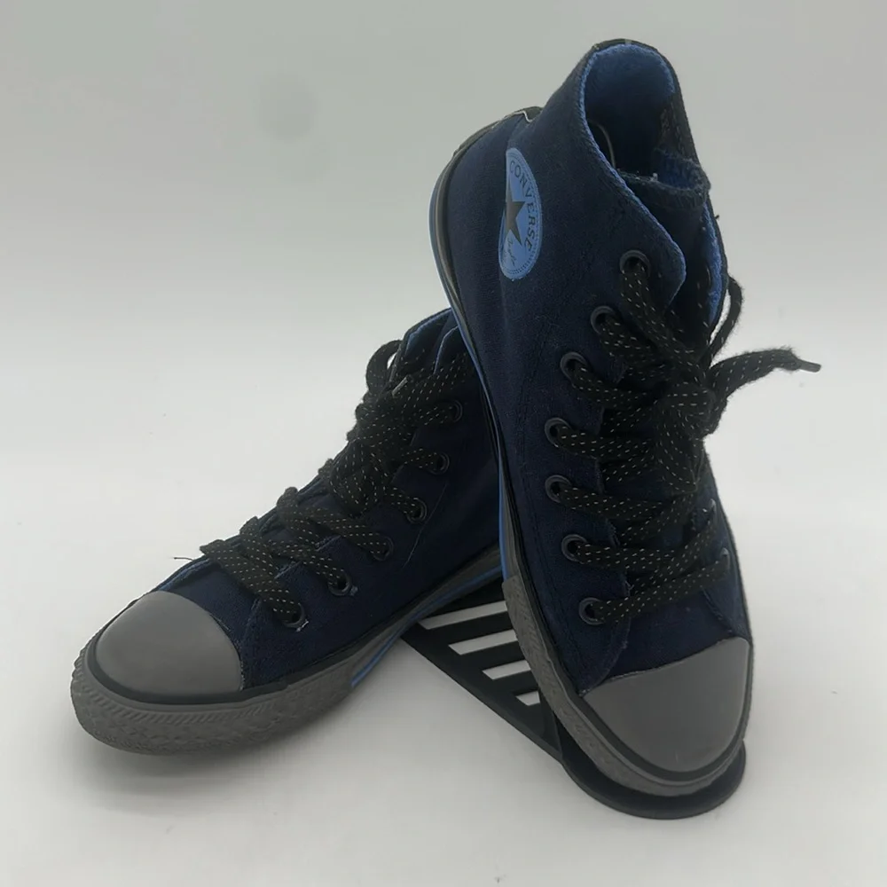 Converse Chuck Taylor All Star Obsidian Oxygen Blue Thunder 654211F Junior Sz 3